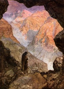 Elías en el desierto de Horeb de William Brassey Hole