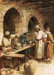 Jeremías y el alfarero de William Brassey Hole
