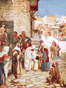 Jesús bendiciendo a los niños de William Brassey Hole