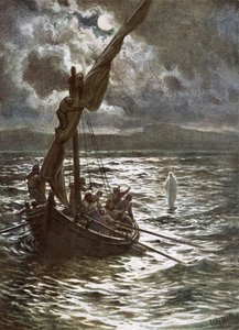 Jesús caminando sobre el mar de William Brassey Hole