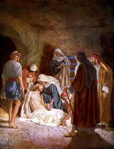 José de Arimatea retira el cuerpo de Jesús - Biblia