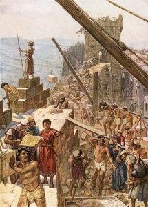 Reconstrucción del muro de Jerusalén bajo Nehemías