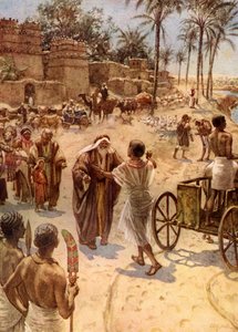 El encuentro de Jacob y José en Egipto