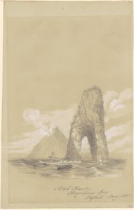 Roca del Arco, Bahía de Kagosima, Japón de William Brenton Boggs