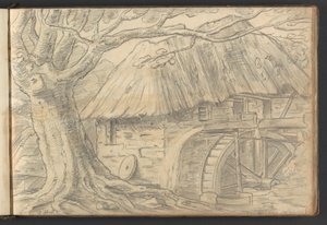 Molino de Porbridge de William Brockedon