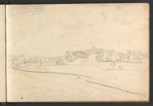 Castillo de Powderham de William Brockedon