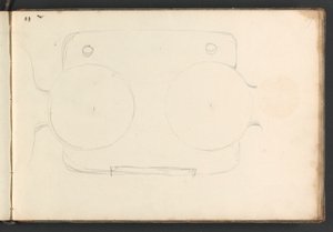 Boceto de un dispositivo desconocido de William Brockedon