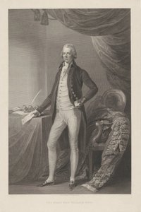 Portret de William Pitt El Honorable Derecho. William Pitt (título sobre objeto) de William Bromley (I)