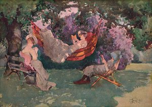 En el jardín, 1902
