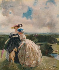 En el parque, Dalswinton de William Bruce Ellis Ranken