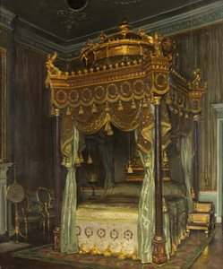 Cama de estado en Osterley Park de William Bruce Ellis Ranken