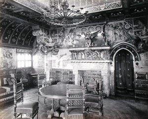 Comedor en la casa de William Burges de William Burges