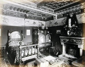 El dormitorio de William Burges de William Burges