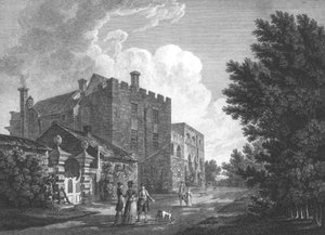Castillo de Greystoke, 1778 de William Byrne