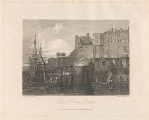 Parte del castillo de Chester de William Byrne