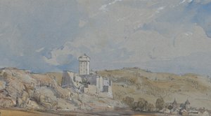Château de Lourdes, 11 de julio de 1836 de William Callow