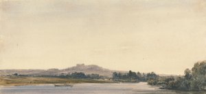 Mont-Valérien desde el Bois de Boulogne de William Callow