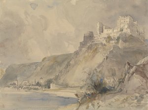 Rheinfels y St. Goar de William Callow