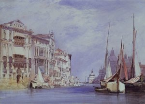 El Gran Canal, Venecia de William Callow