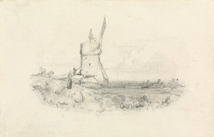 Molino de viento de William Callow