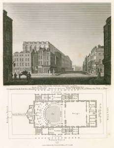 El Teatro Real, Drury Lane, Londres, construido por el difunto Henry Holland