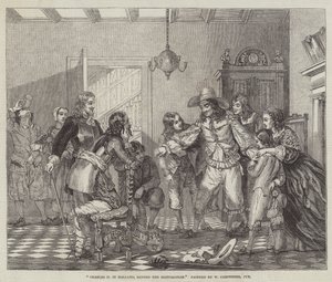 Carlos II en Holanda, antes de la Restauración de William Carpenter