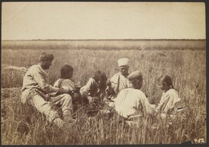 [Niños en el campo] de William Carrick