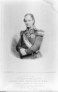 El Muy Honorable Teniente General Vizconde Hardinge, GCB, Gobernador General de la India de William Charles (after) Ross