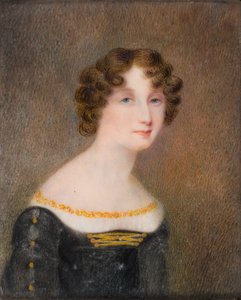 Retrato de Georgina Elizabeth Moncreiff, esposa del 2º Conde de Bradford (1792-1842) de William Charles Ross