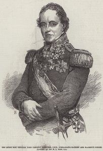 El Muy Honorable General Lord Vizconde Hardinge, GCB, Comandante en Jefe de las Fuerzas de Su Majestad de William Charles Ross
