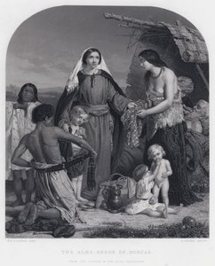 Las obras de caridad de Dorcas de William Charles Thomas (after) Dobson