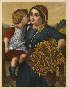 La espigadora de William Charles Thomas (after) Dobson