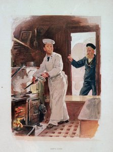 Cocinero del barco de William Christian Symons