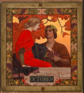Octubre (ilustración de portada para Harper