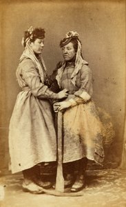 Trabajadores de la fábrica de hierro de Tredegar, Gales de William Clayton