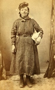 Trabajadores de la fábrica de hierro de Tredegar, Gales de William Clayton