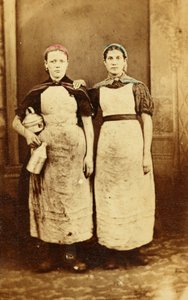 Trabajadores de la fábrica de hierro de Tredegar, Gales de William Clayton