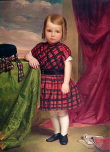 Chica escocesa de William Cogswell