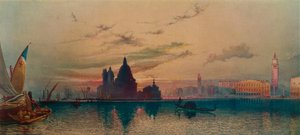 La Santa Salute, desde San Giorgio, Venecia, c1872