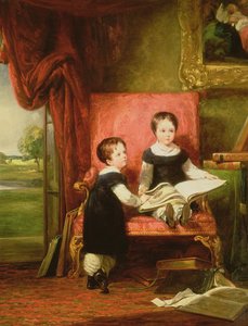 Lord Charles y Lord Thomas Pelham Clinton de William Collins