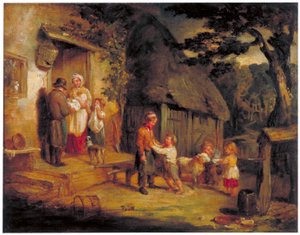 El Corderito, c1813 de William Collins