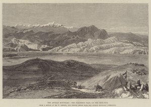La frontera afgana, el paso Nialsheni, en el Heri-Rud de William Crimea Simpson