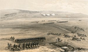 El asunto de caballería en las alturas de Bulganak - el primer disparo, 19 de septiembre de 1854 de William Crimea Simpson