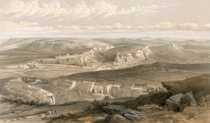 Las ruinas de Inkermann y la Ciudad de las Cavernas de William Crimea Simpson