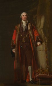 Charles Thorp como alcalde de Dublín, c.1800 de William Cuming