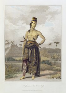 Un javanés con traje de corte, pl. 6 de Vol I de 