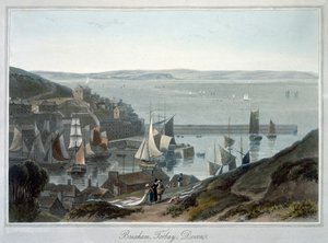 Brixham, Torbay, Devon de William Daniell