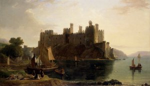 Castillo de Conway, 1789-1837 de William Daniell