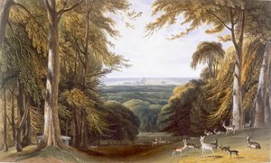 Valle en el Parque Windsor cerca de Bishops Gate, c. 1827-30