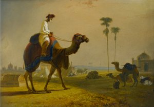 El camello Hirkarrah (Una escena en las Indias Orientales), 1832